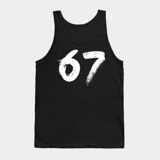 Number 67 Tank Top